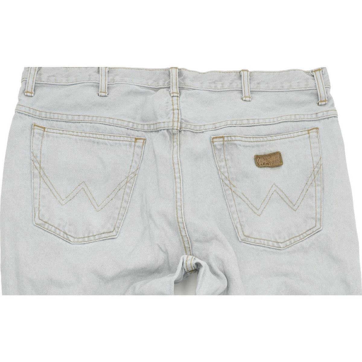 Wrangler Men Blue Straight Regular Jeans W38 L34