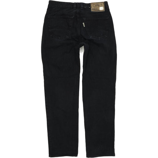 Joker Double Saddle Stitched Men Black Straight Regular Jeans W33 L34