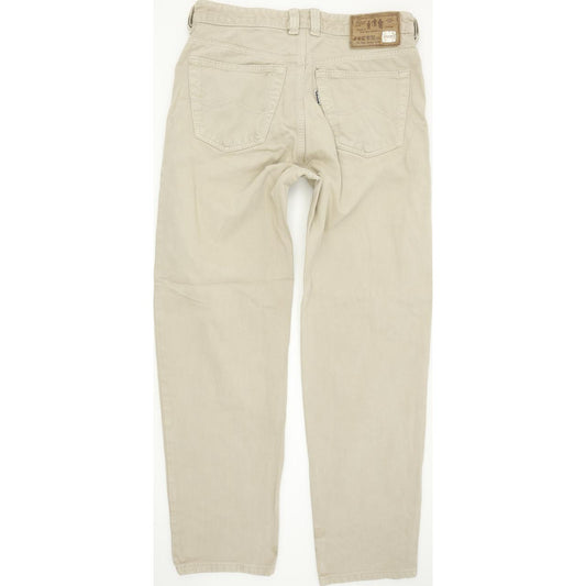 Joker Humphrey & Brothers Men Beige Straight Regular Jeans W34 L32