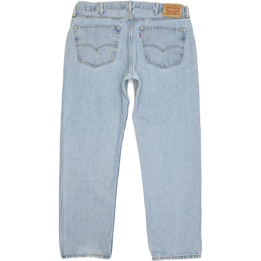Levi's 505 Men Blue Straight Regular Jeans W38 L30
