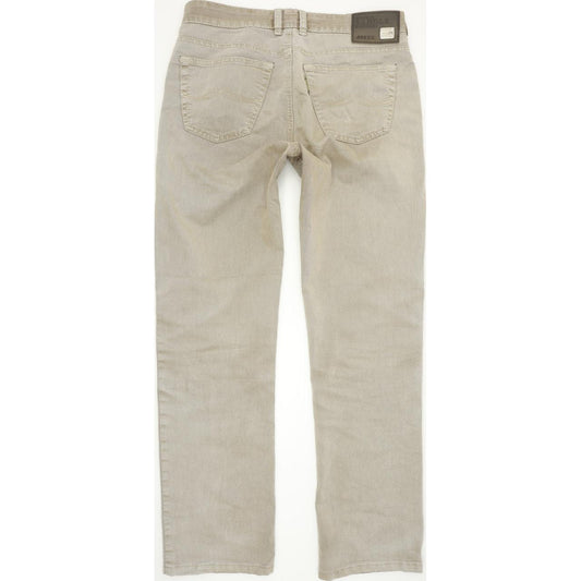 Joker Double Saddle Stitched Men Grey Straight Regular Jeans W33 L34