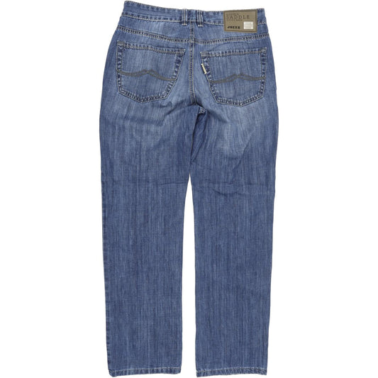Joker Double Saddle Stitched Men Blue Straight Regular Jeans W31 L30