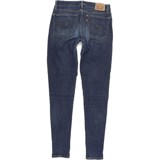 Levi's 710 Women Blue Skinny Slim Stretch Jeans W29 L32