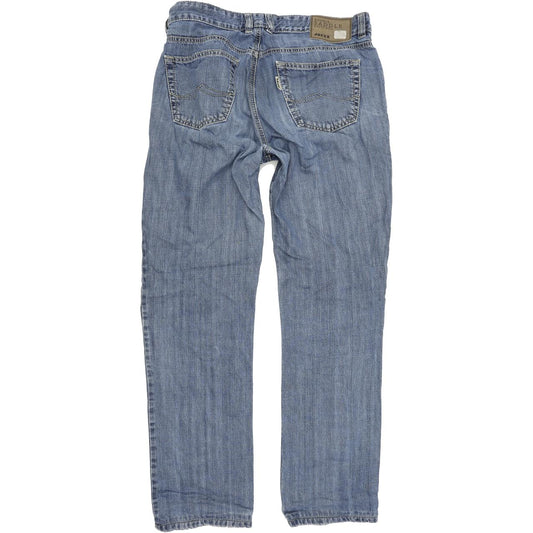 Joker Double Saddle Stitched Men Blue Straight Regular Jeans W36 L34
