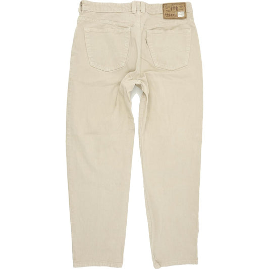 Joker Three Famous Tailors Men Beige Straight Regular Jeans W36 L30