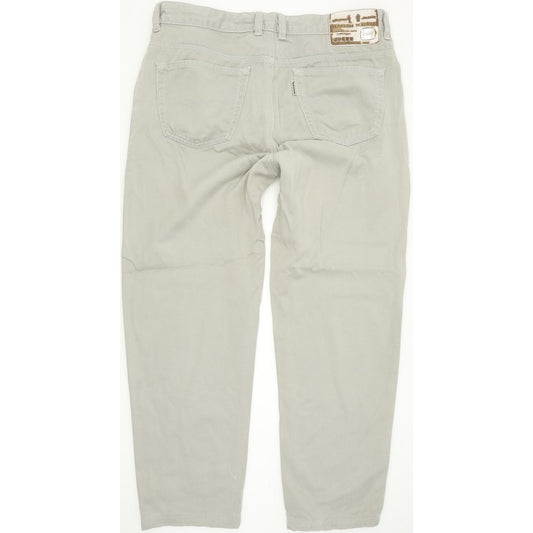 Joker Harlem Walker Men Grey Straight Regular Jeans W36 L29