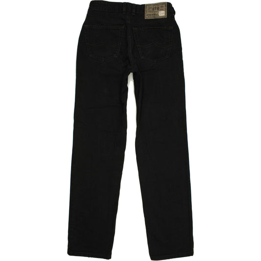 Joker Double Saddle Stitched Men Black Straight Regular Jeans W32 L34
