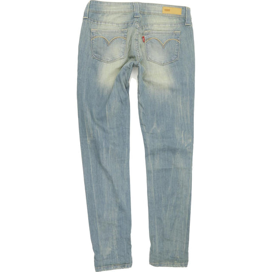 Levi's Women Blue Skinny Slim Stretch Jeans W27 L30