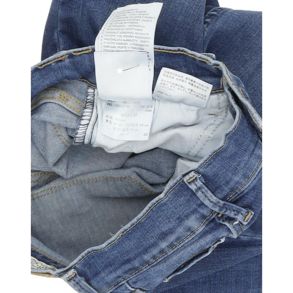 Levi's 710 Women Blue Skinny Slim Stretch Jeans W25 L30
