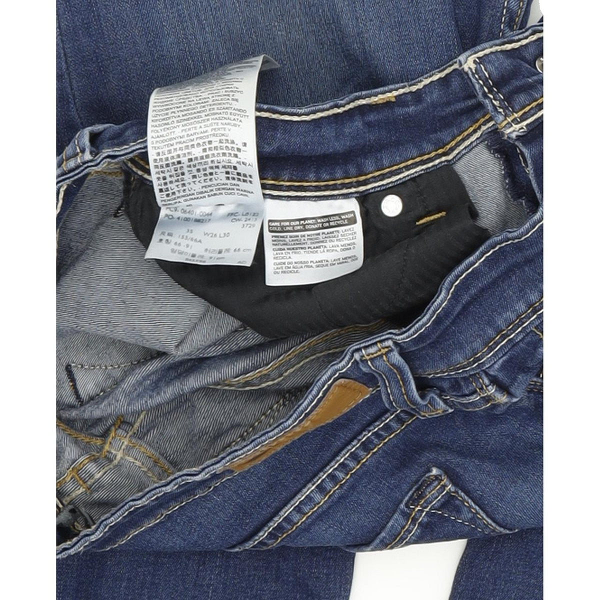 Levi's Demi Curve Women Blue Skinny Slim Stretch Jeans W26 L29