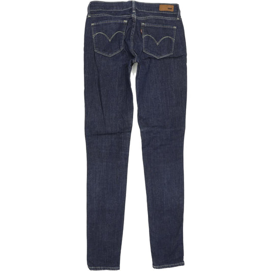 Levi's Demi Curve Women Blue Skinny Slim Stretch Jeans W26 L34