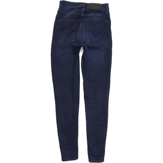 Levi's Mile High Women Blue Skinny Slim Stretch Jeans W24 L28