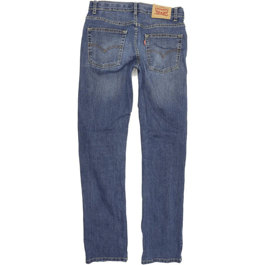 Levi's 511 Kids Blue Skinny Slim Stretch Jeans W27 L31