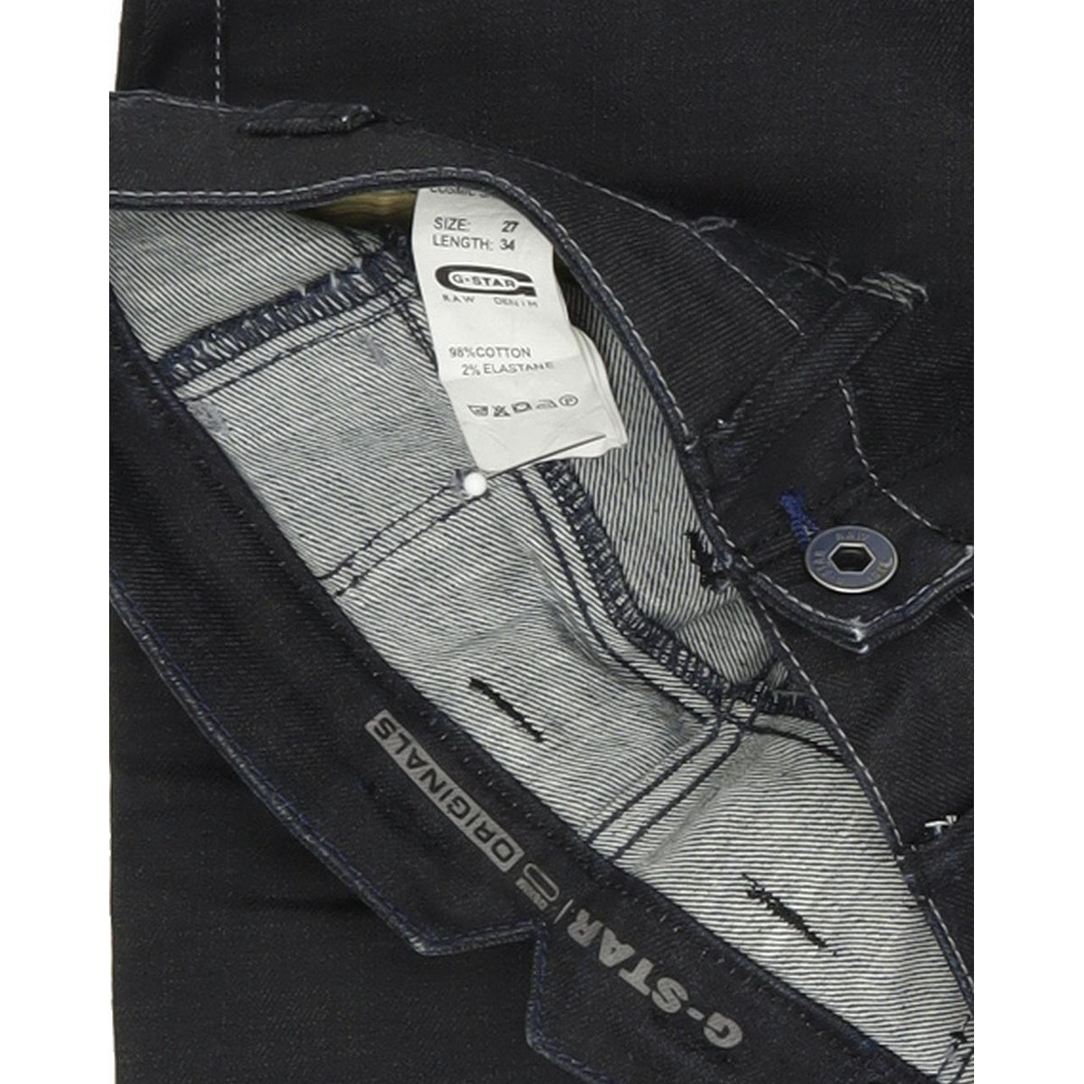 G-Star Cosmic Women Blue Skinny Slim Stretch Jeans W27 L34