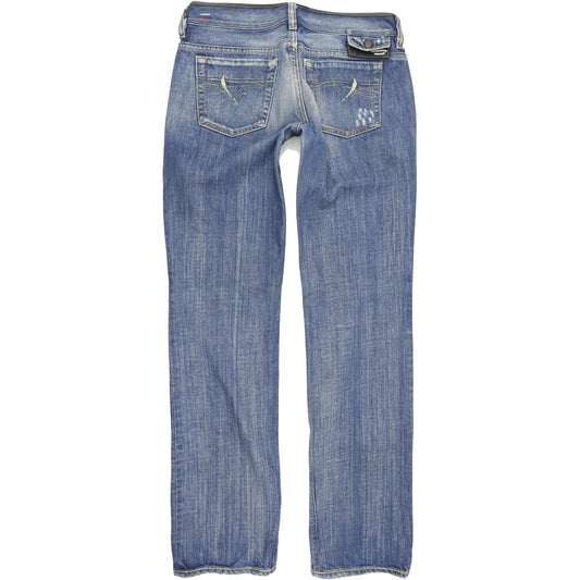 Diesel Bebel 0070Z Women Blue Bootcut Regular Jeans W29 L32