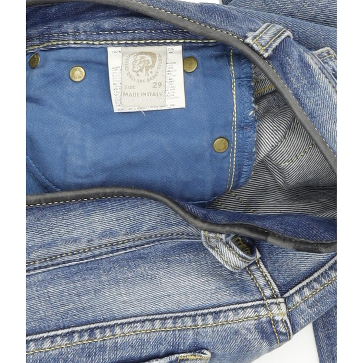 Diesel Bebel 0070Z Women Blue Bootcut Regular Jeans W29 L32