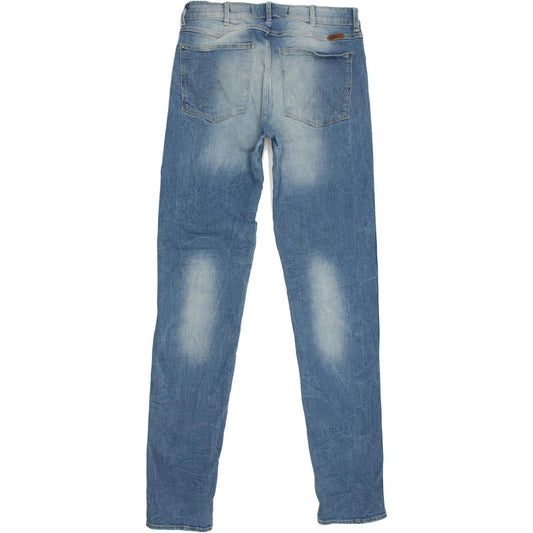 Wrangler Boyfriend Women Blue Skinny Slim Boyfriend Stretch Jeans W28 L32
