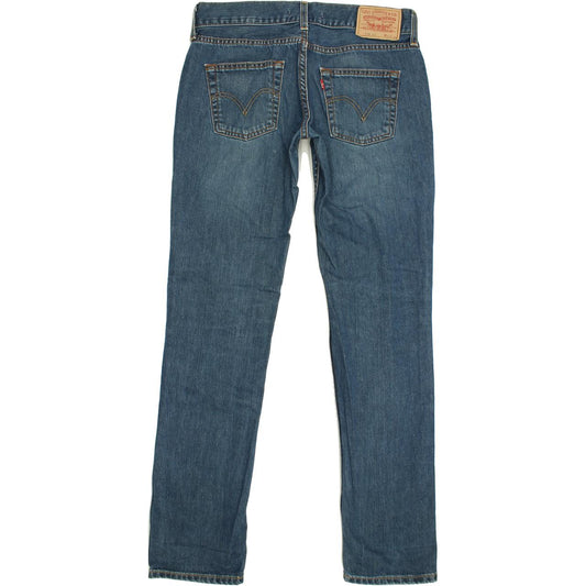 Levi's 558 Women Blue Straight Slim Jeans W31 L34