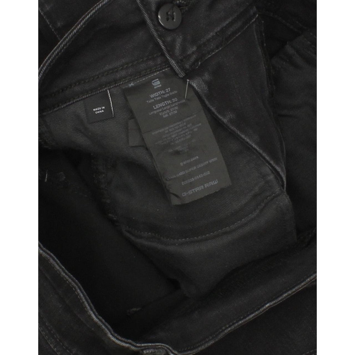 G-Star Lynne Women Black Skinny Slim Jeans W27 L29