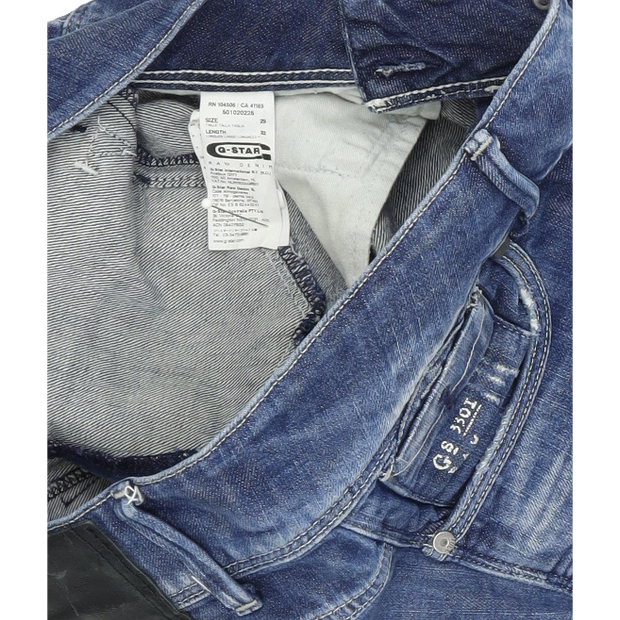 G-Star Fender Women Blue Skinny Slim Stretch Jeans W29 L32