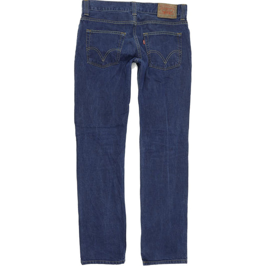 Levi's 511 Men Blue Straight Slim Jeans W34 L33