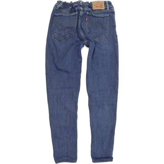 Levi's 711 Women Blue Skinny Slim Stretch Jeans W29 L27
