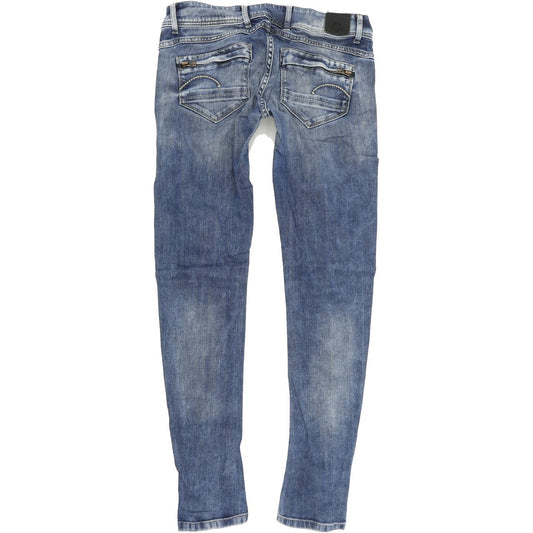G-Star Midge Women Blue Skinny Slim Stretch Jeans W28 L32
