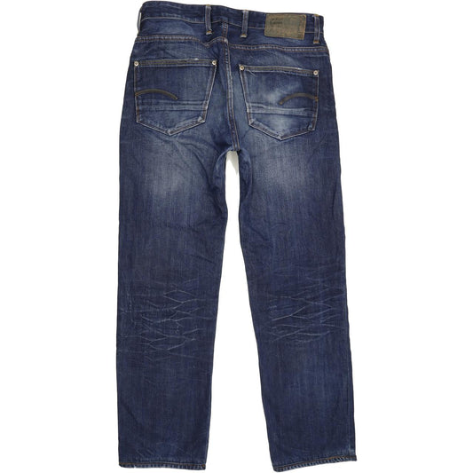 G-Star Defend Men Blue Straight Loose Jeans W32 L29