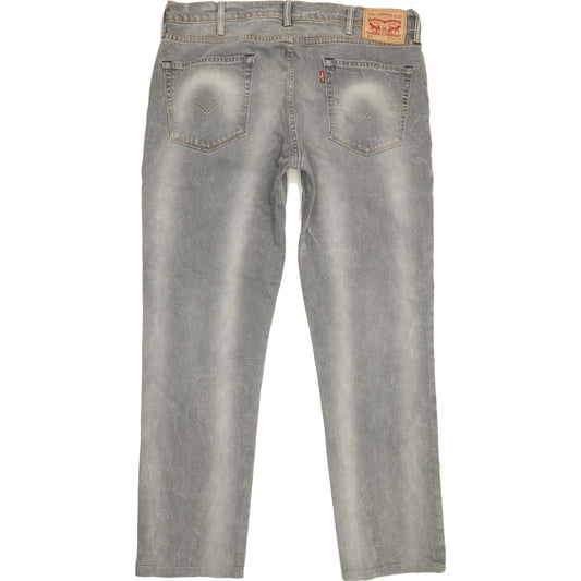 Levi's 511 Men Grey Straight Slim Jeans W38 L31