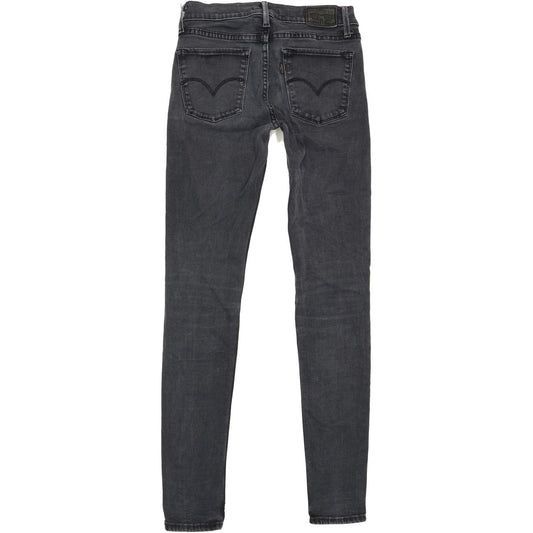 Levi's 710 Women Charcoal Skinny Extra-Slim Stretch Jeans W26 L29