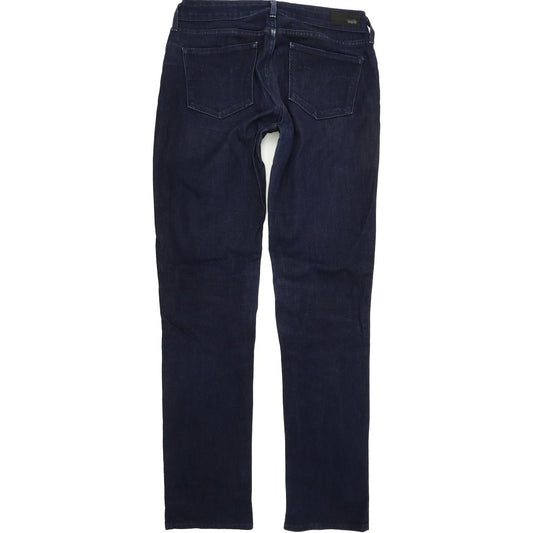 Levi's Demi Curve Women Blue Straight Regular Stretch Jeans W27 L32