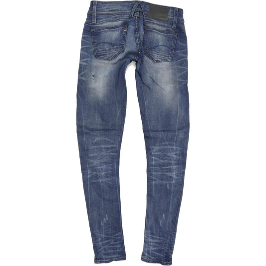 G-Star Lynn Women Blue Skinny Slim Stretch Jeans W29 L32