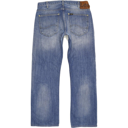 Lee Flint Men Blue Straight Regular Jeans W33 L30