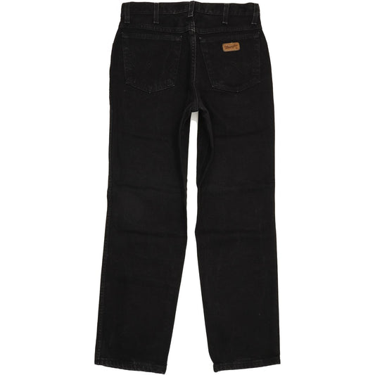 Wrangler Oregon Men Black Straight Regular Jeans W33 L31