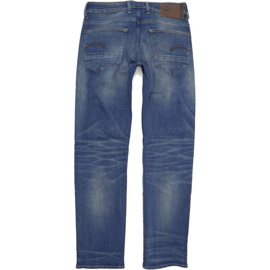 G-Star Revend Men Blue Straight Regular Jeans W31 L33