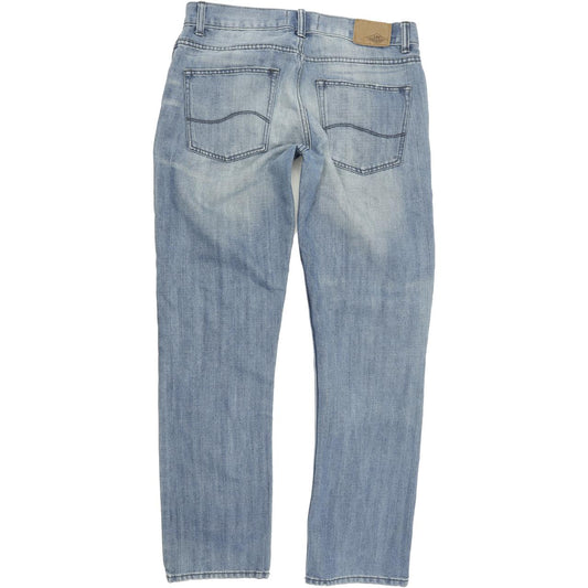 Lee Men Blue Straight Regular Jeans W32 L32