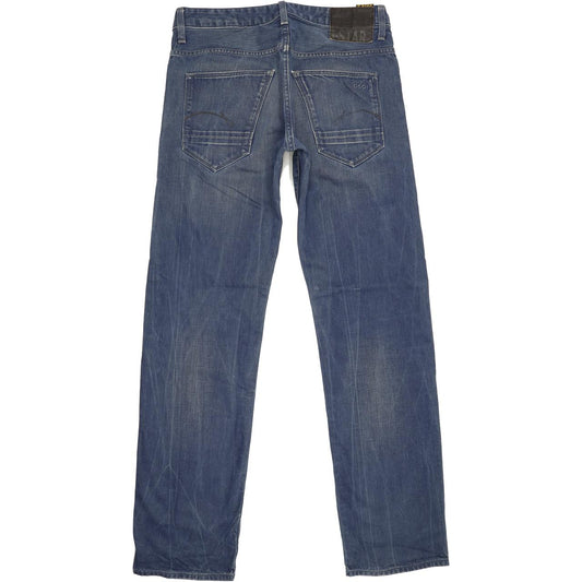 G-Star Morris Men Blue Straight Slim Jeans W31 L32
