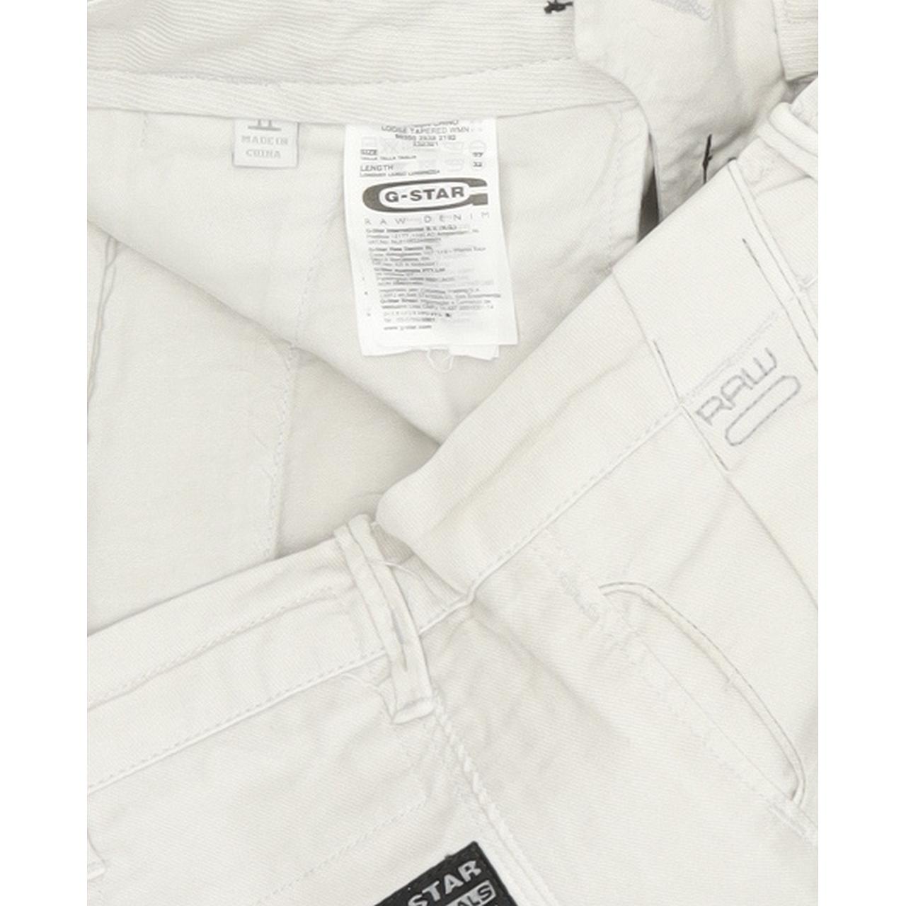 G-Star Bronson Women Beige Straight Regular Chino Jeans W27 L32