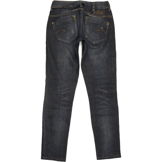 G-Star Midge Women Blue Skinny Slim Stretch Jeans W27 L30