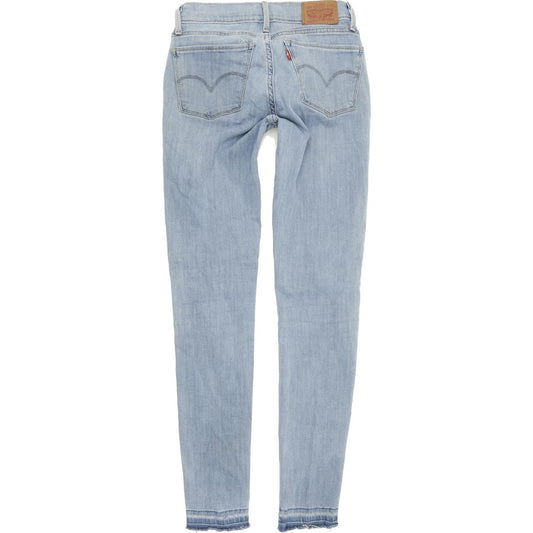 Levi's 710 Women Blue Skinny Slim Stretch Jeans W26 L29