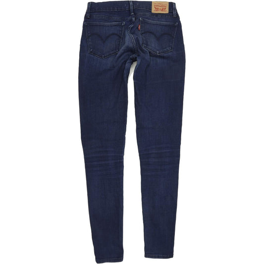 Levi's 710 Women Blue Skinny Slim Stretch Jeans W27 L32