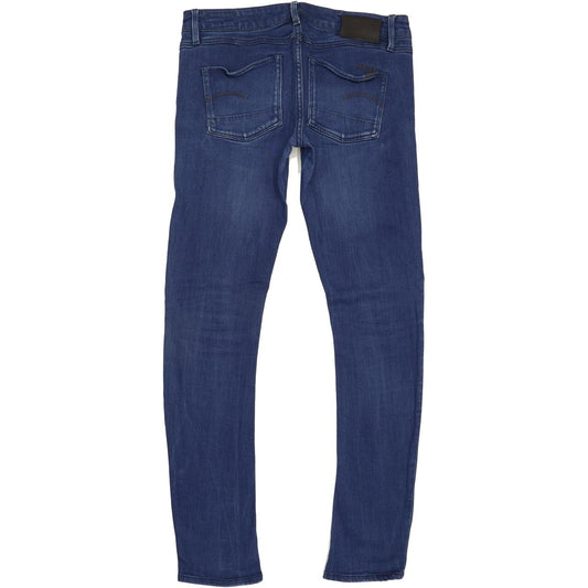 G-Star 3301 Women Blue Skinny Slim Jeans W29 L30