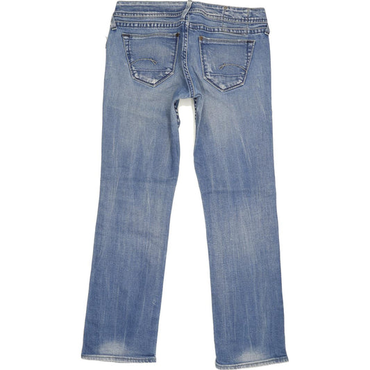 G-Star Core Women Blue Straight Slim Jeans W28 L28