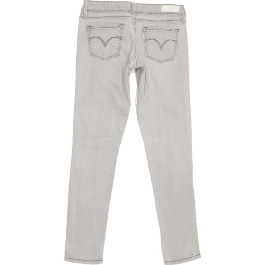 Levi's Demi Curve Women Grey Skinny Slim Stretch Jeans W27 L28