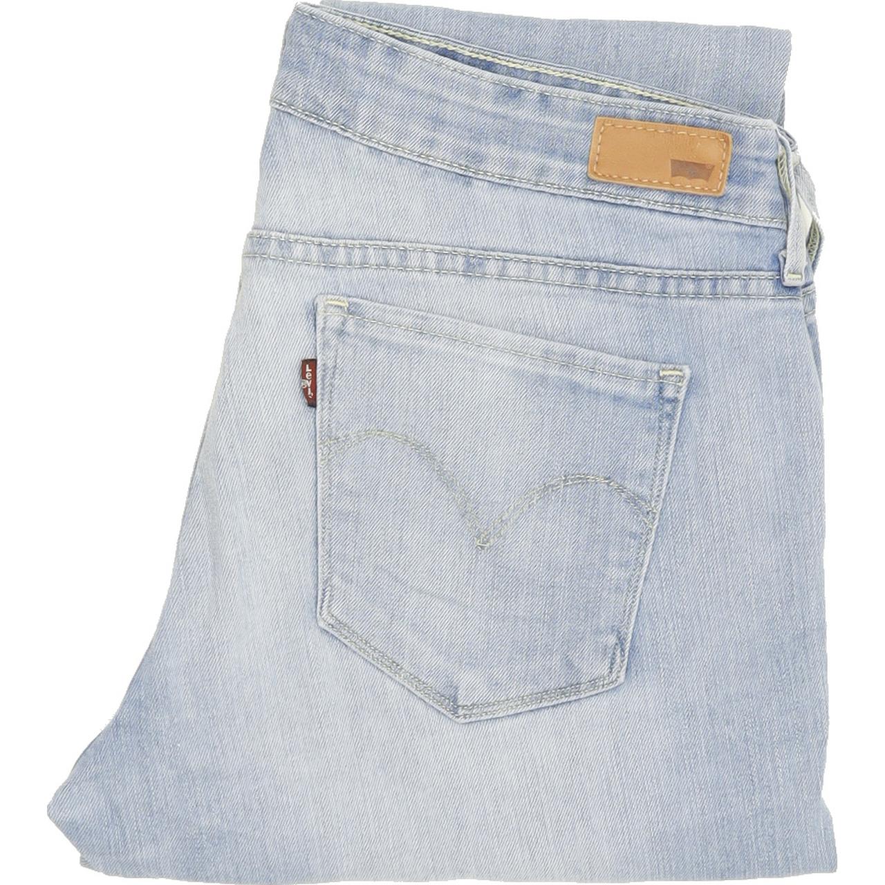 G-Star Demi Curve Women Blue Skinny Slim Jeans W30 L29