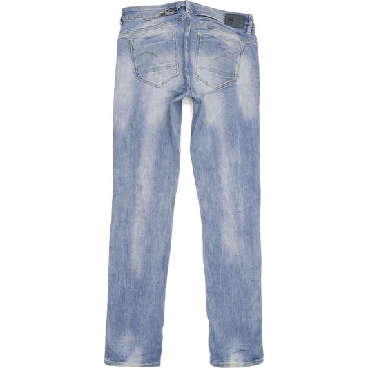 G-Star Midge Women Blue Straight Slim Stretch Jeans W31 L33