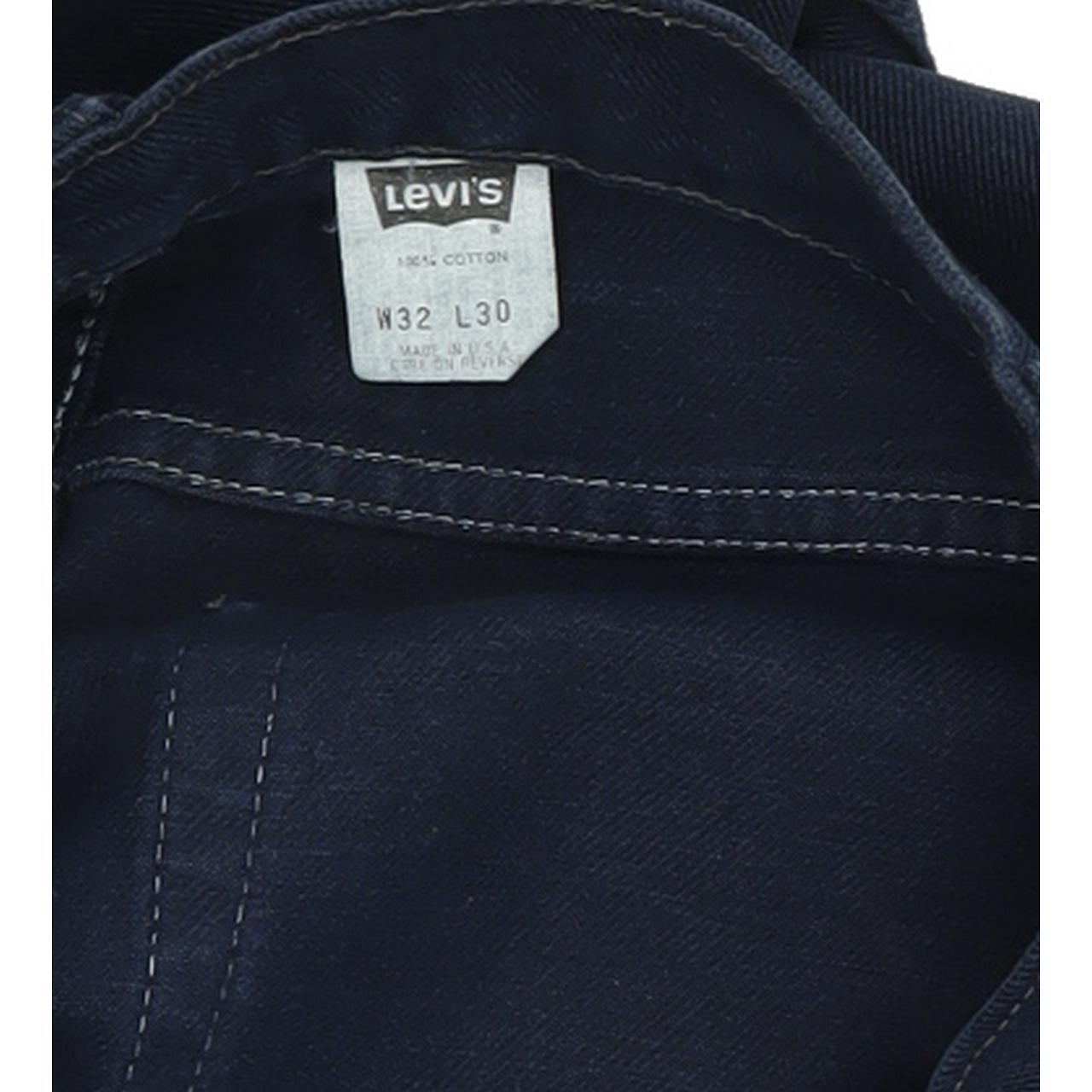 Levi's 501 Made in USA Blue Straight Regular Mom Jeans High Waisted W32 L30