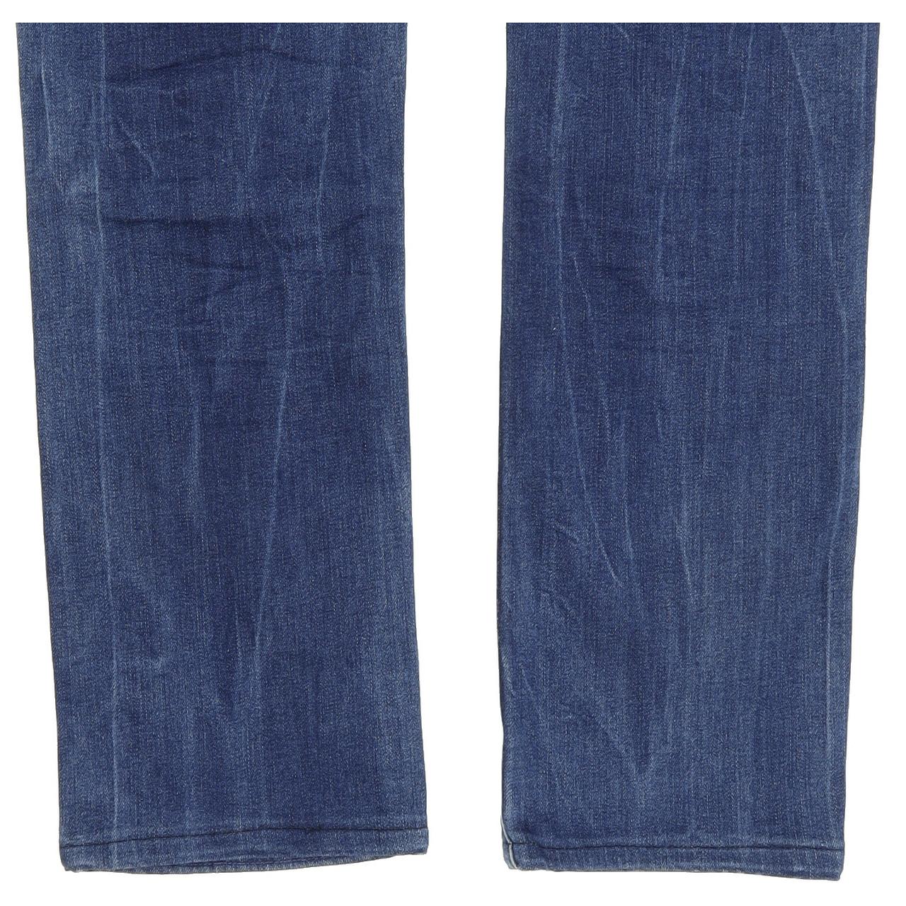 G-Star 3301 Contour Women Blue Straight Regular Stretch Jeans W28 L28