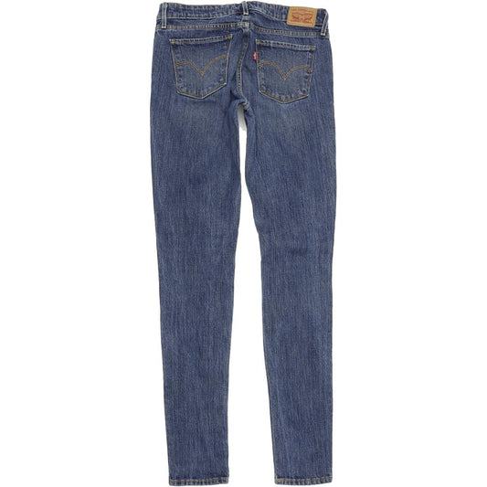 Levi's 511 Women Blue Skinny Slim Stretch Jeans W27 L34