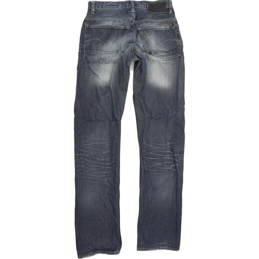 G-Star 3301 Men Blue Straight Regular Jeans W30 L34